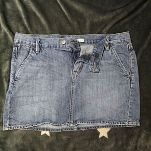 Classic Blue Denim Mini Skirt - Casual Women's Skirt Old Navy